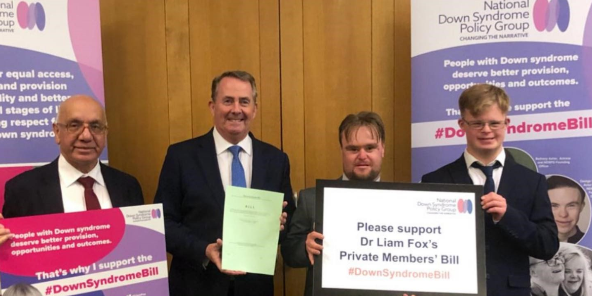 Read more about the article 2. June 2021 – Down Syndrome Bill is Introduced